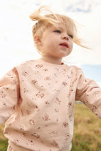 將圖片載入圖庫檢視器 Organic Cotton Bobbie Sweatshirt - Petite Fleur Soft Peony