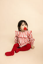 Load image into Gallery viewer, Joy Romper - Lace Stripe
