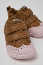 Load image into Gallery viewer, Peu - Brown Leather Shoes for Children