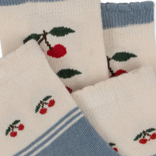 Load image into Gallery viewer, 2 pack cherry socks - cherry mix