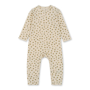 basic onesie gots - peonia limone