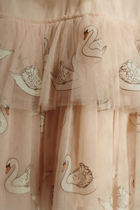 fayette dress - swan glitter