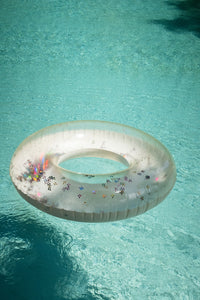 grande swim ring transparent - multi cherry transparent