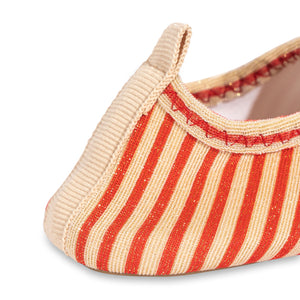 jade swim shoes - glitter stripe