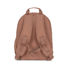 Load image into Gallery viewer, juno quilted backpack midi - cameo brown