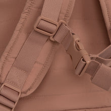 Load image into Gallery viewer, juno quilted backpack midi - cameo brown - LittleBae.