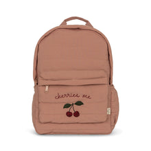 Load image into Gallery viewer, juno quilted backpack midi - cameo brown - LittleBae.