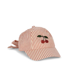Load image into Gallery viewer, ellie bow cap - amour stripe