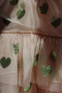 yvonne fairy dress - coeur verde