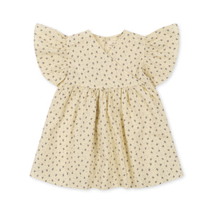 bitsy wrap dress - point bleu