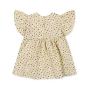 bitsy wrap dress - point bleu