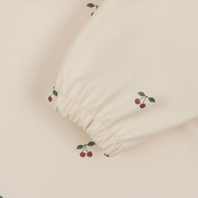 Load image into Gallery viewer, 2 pack dinner bib frill with sleeves - cherry/rosewater