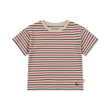 Load image into Gallery viewer, lin classic tee/shorts set gots - tricolore stripes
