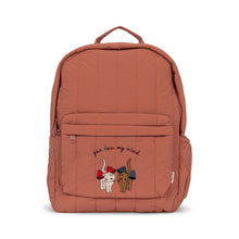 Load image into Gallery viewer, juno quilted backpack midi - canyon rose