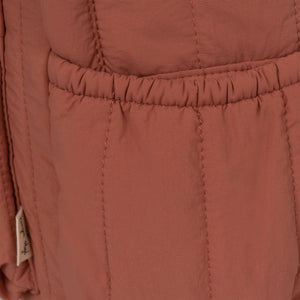 juno quilted backpack midi - canyon rose