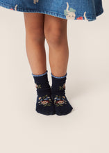 Load image into Gallery viewer, 2 pack lapis socks - cat/flower