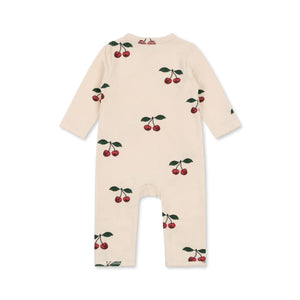 basic newborn onesie - ma grande cerise