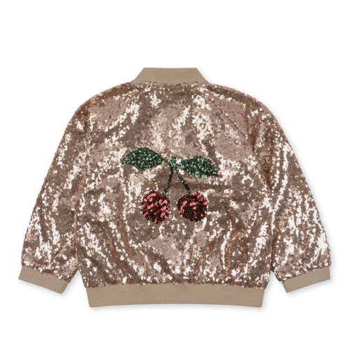 lulu embroidered bomber jacket - brazilian sand