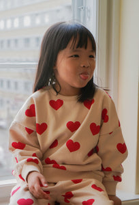 lou sweatshirt - coeur