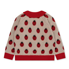 Load image into Gallery viewer, belou knit cardigan - ladybug