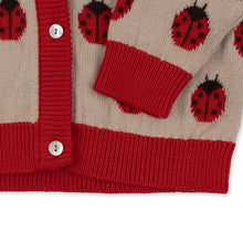 將圖片載入圖庫檢視器 belou knit cardigan - ladybug