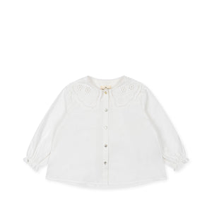rilo collar shirt - optic white
