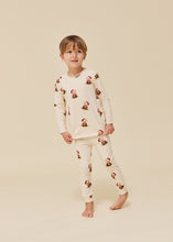 Load image into Gallery viewer, basic blouse / pants set - christmas teddy