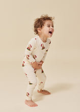 Load image into Gallery viewer, basic body / pants set - christmas teddy