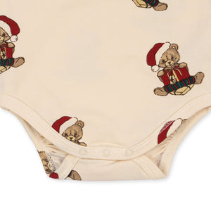 basic body / pants set - christmas teddy
