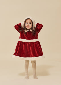 christmas dress - jolly red