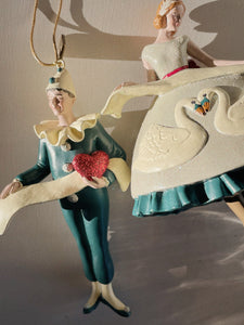 christmas swan ballerina - multi