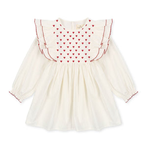 Coeur dress - optic white