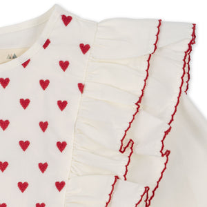 Coeur dress - optic white