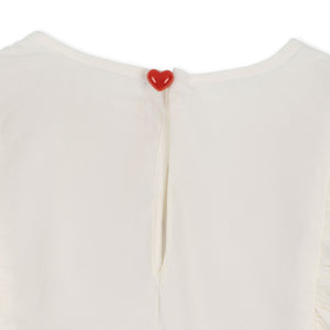 Coeur dress - optic white