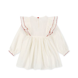 Coeur dress - optic white