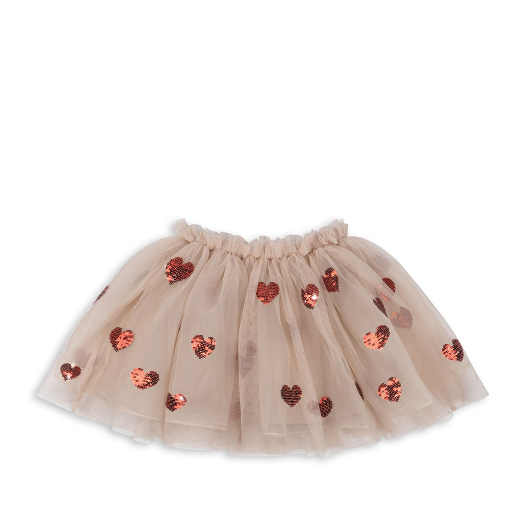 yvonne skirt - coeur sequins