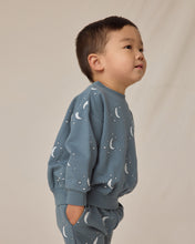 Load image into Gallery viewer, Relaxed Fleece Sweatshirt || Silver Moons