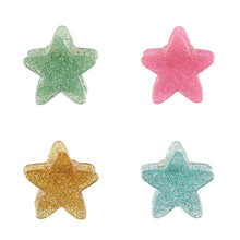 將圖片載入圖庫檢視器 Little Stars Claw Clips 4 Pack