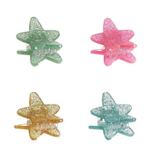將圖片載入圖庫檢視器 Little Stars Claw Clips 4 Pack