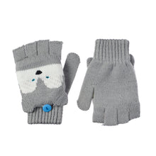 將圖片載入圖庫檢視器 Husky Dog Knitted Gloves