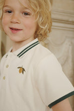 Load image into Gallery viewer, florian polo shirt gots - antique white