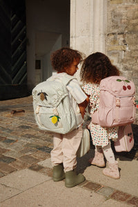 clover schoolbag - duo verde