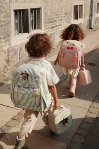 clover schoolbag - duo verde