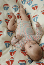 將圖片載入圖庫檢視器 basic long sleeve body - stripe tricolore petit - LittleBae.