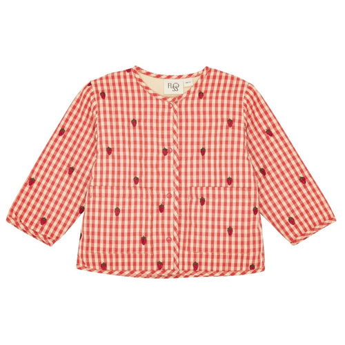 Molly Jacket - Berry Gingham