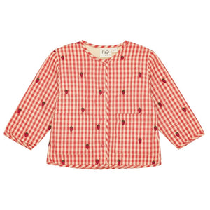 Molly Jacket - Berry Gingham