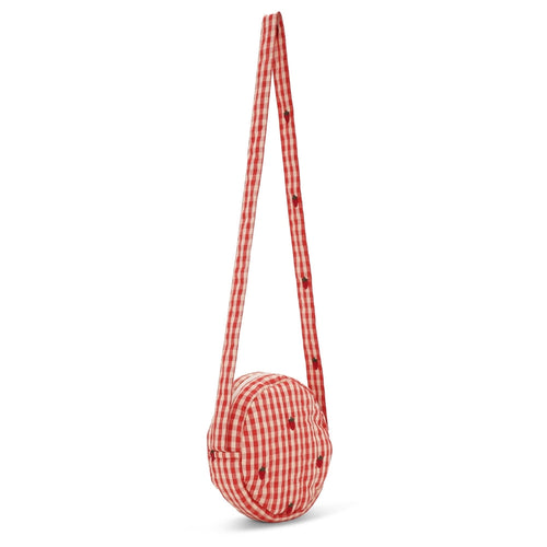 Molly Mini Shoulder Bag - Berry Gingham