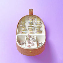 Load image into Gallery viewer, Pink rainbow jewellery box