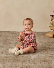 Load image into Gallery viewer, Annette Romper | Holiday Tartan