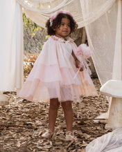 Load image into Gallery viewer, Pom Pom Crown + Wand | Pink Ombre